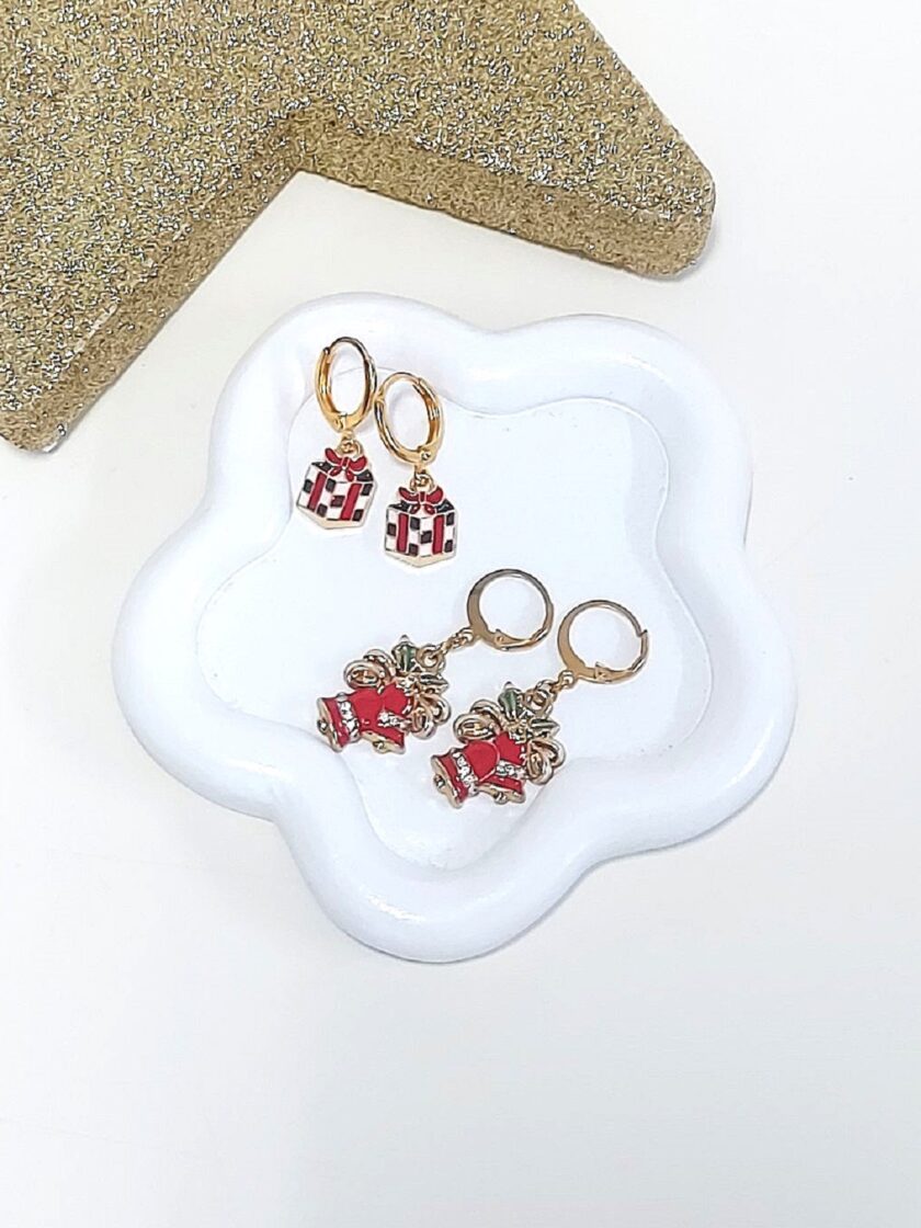 Christmas Earrings lovebyhands.gr