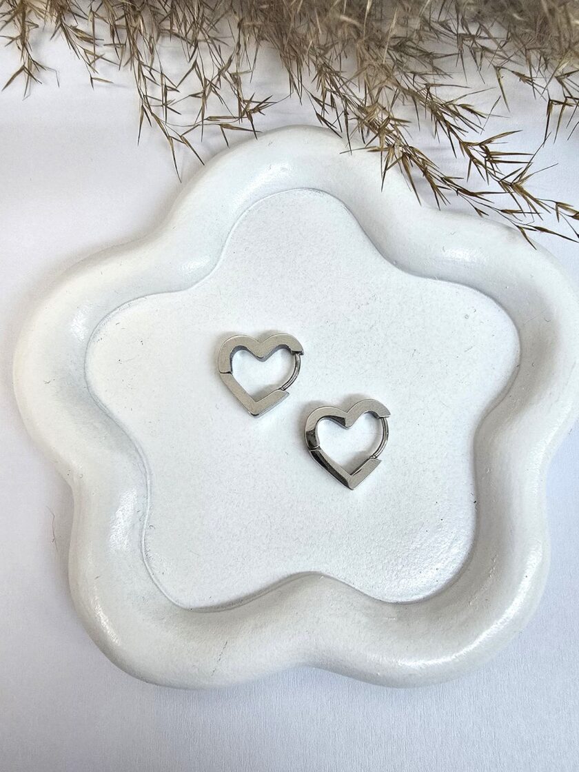 Silver Heart lovebyhands.gr