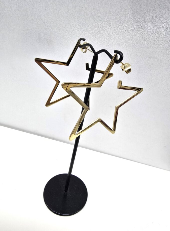Big Stars Earrings lovebyhands.gr