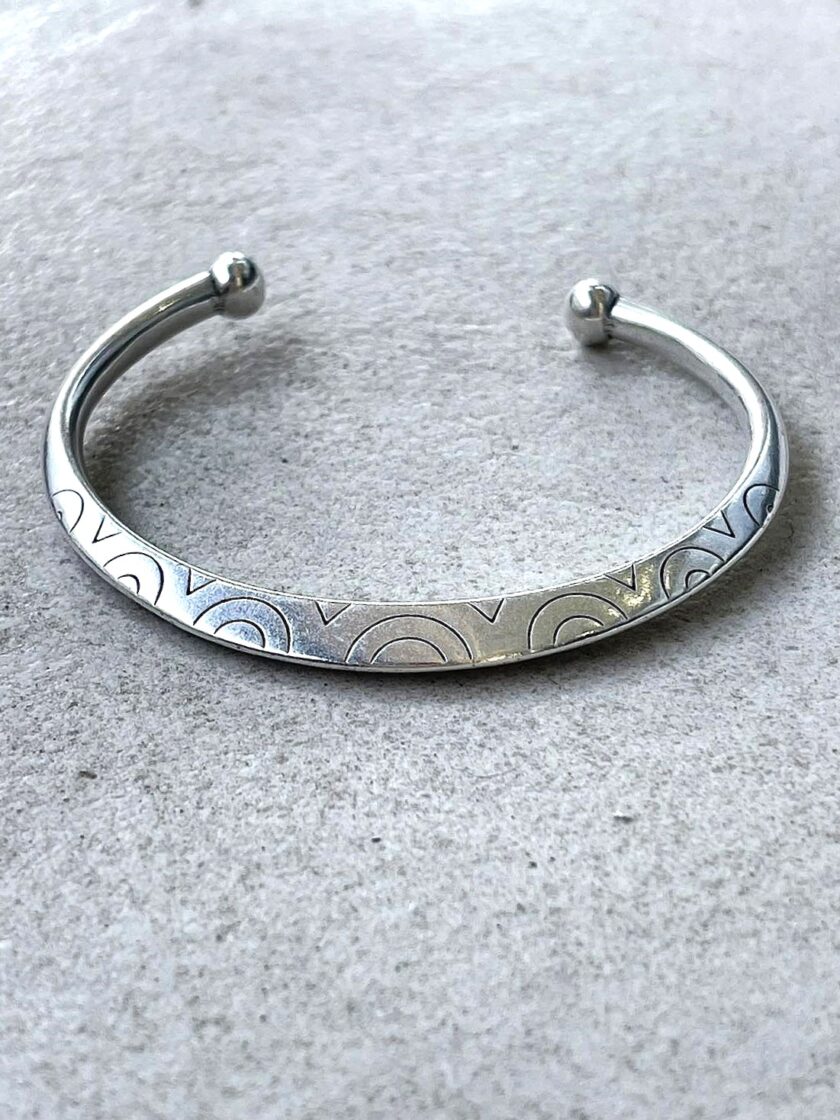 Silver Cuff Combo lovebyhands.gr