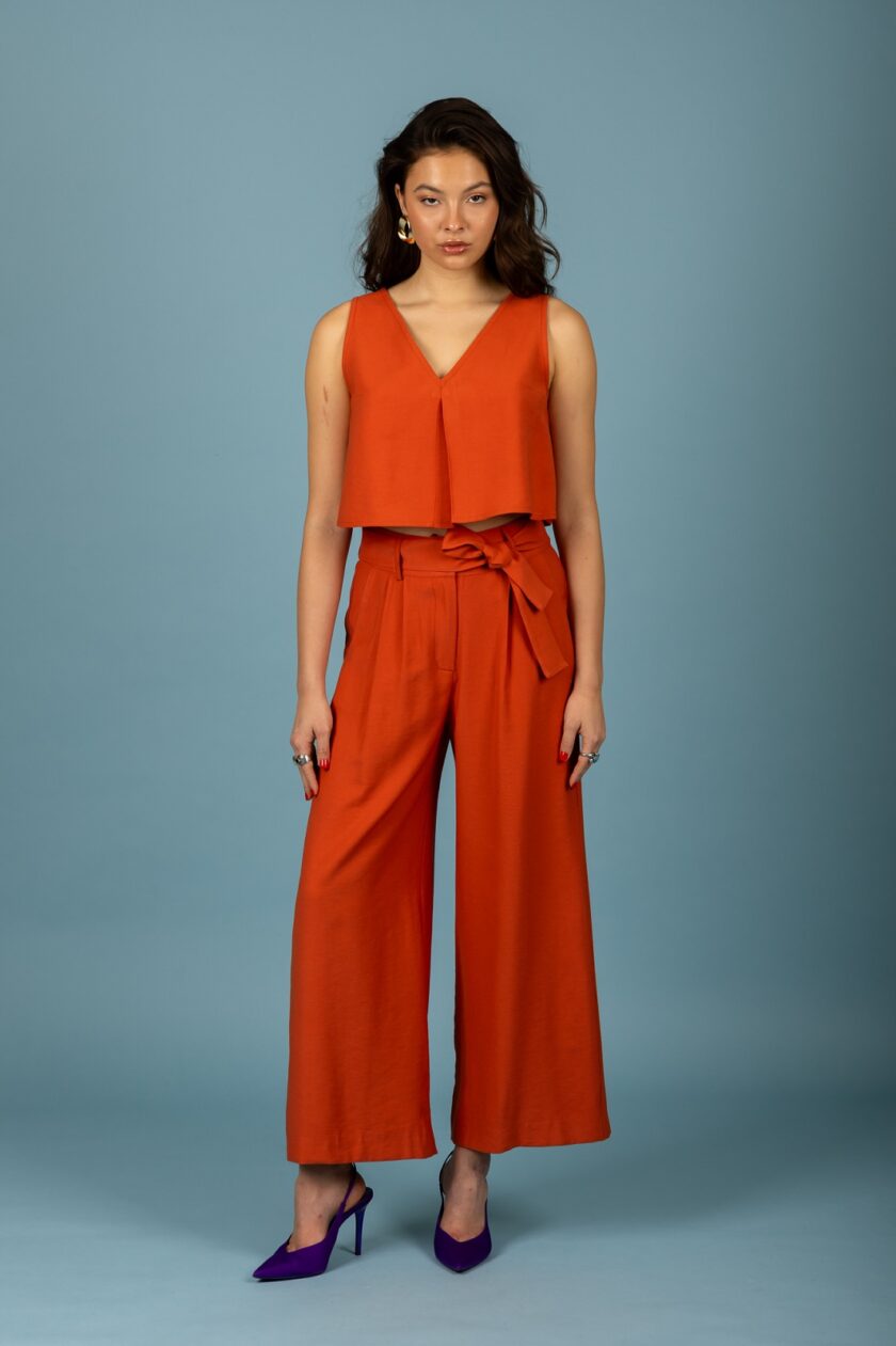 Ethan pants - Burnt Orange lovebyhands.gr