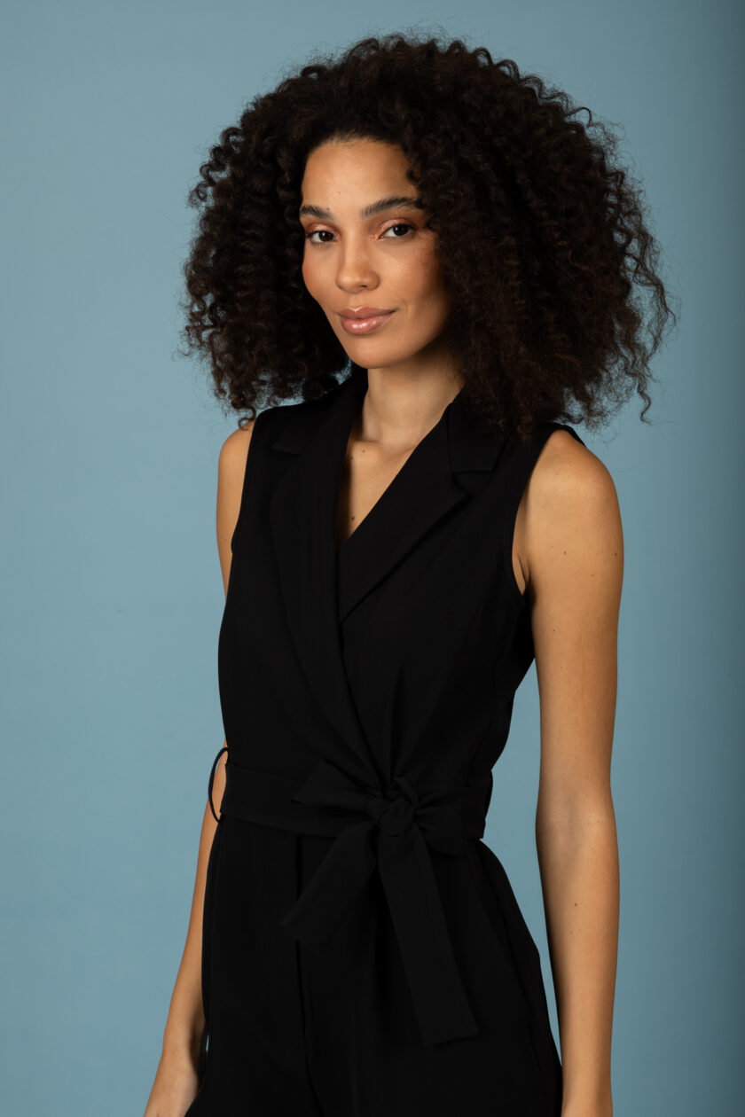 Connie jumpsuit - Black lovebyhands.gr