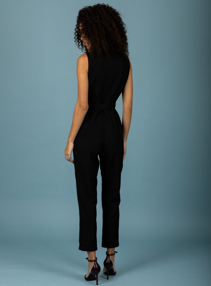 Connie jumpsuit - Black lovebyhands.gr