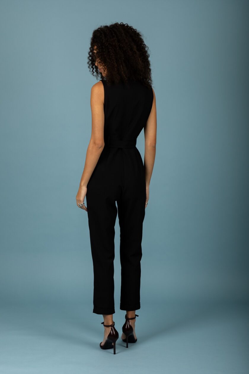 Connie jumpsuit - Black lovebyhands.gr