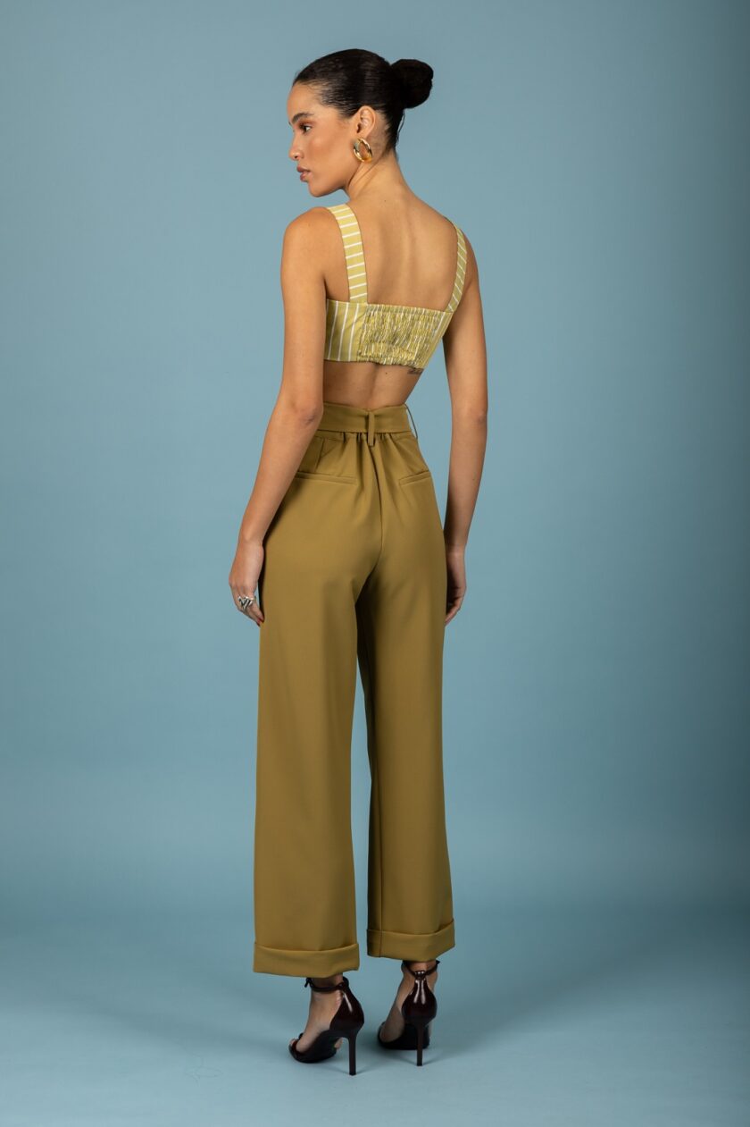 Connie pants - Olive lovebyhands.gr