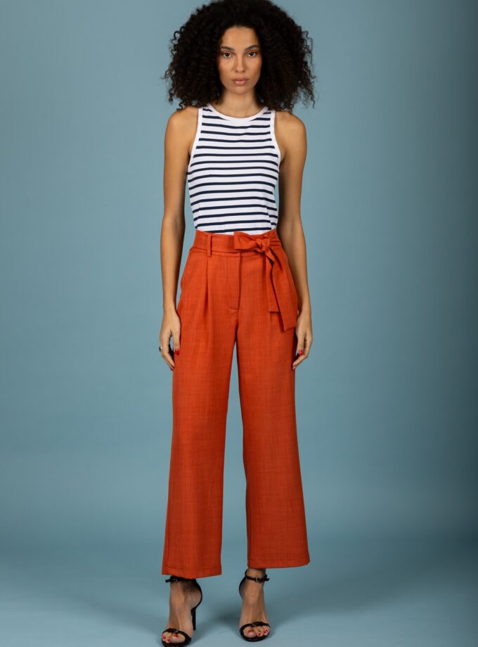 Alessandro pants - Burnt Orange lovebyhands.gr