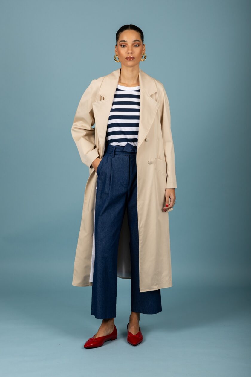 Kelvin gabardine coat - Vanilla lovebyhands.gr