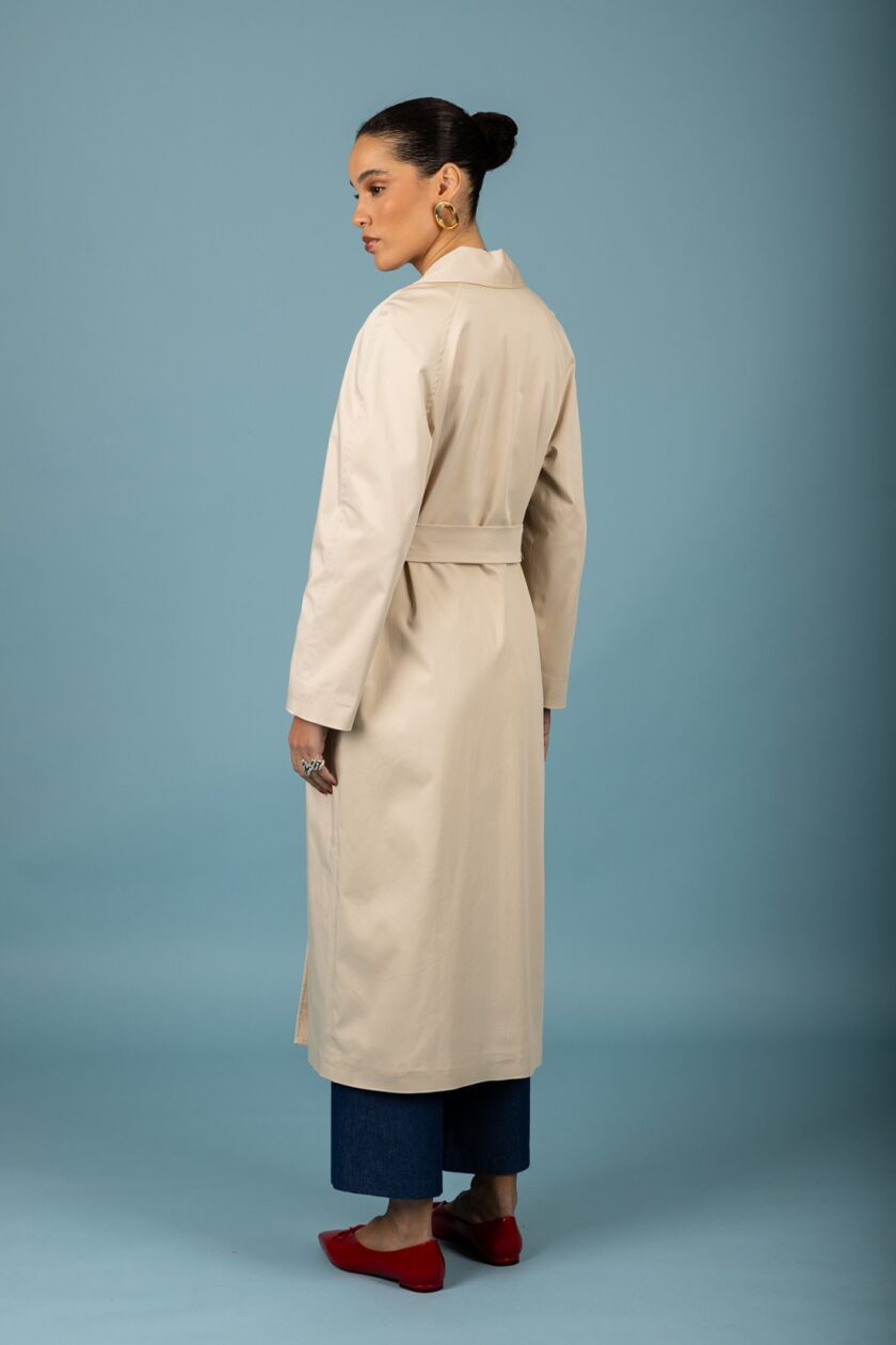 Kelvin gabardine coat - Vanilla lovebyhands.gr