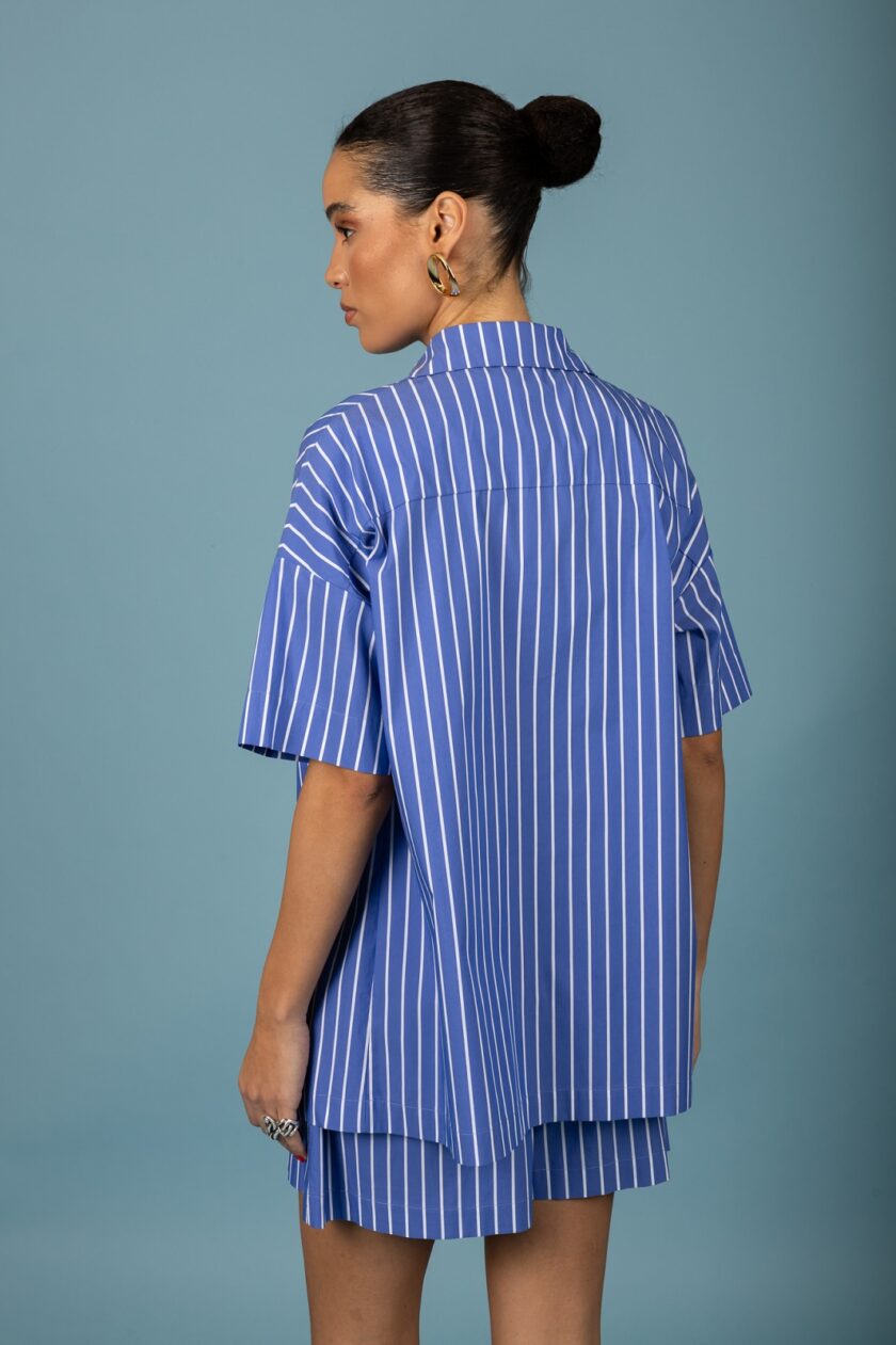 Benjamin oversize shirt - Denim lovebyhands.gr