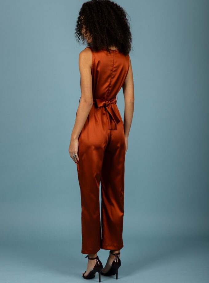 Luna jumpsuit - Rust lovebyhands.gr