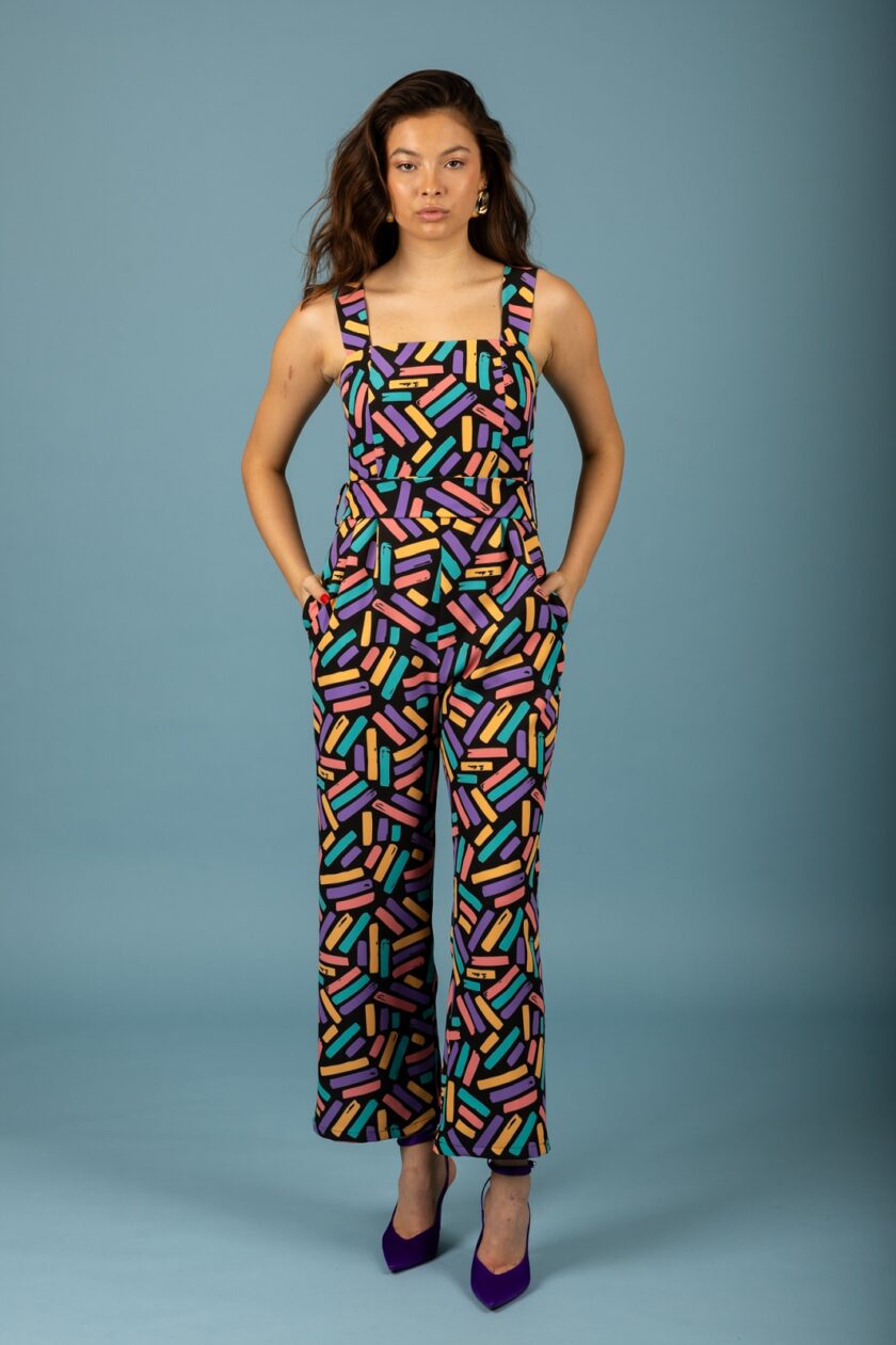 Duarte jumpsuit - Black lovebyhands.gr
