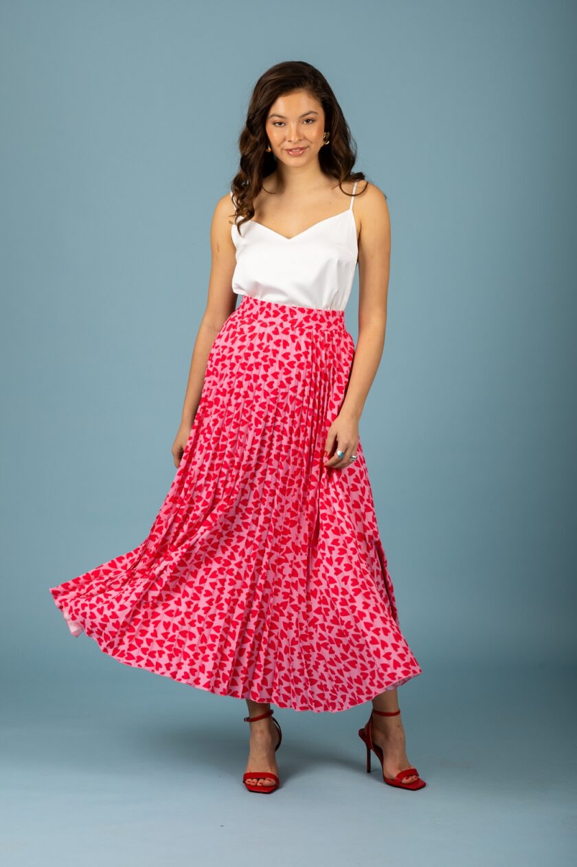 Kiara plisse skirt lovebyhands.gr