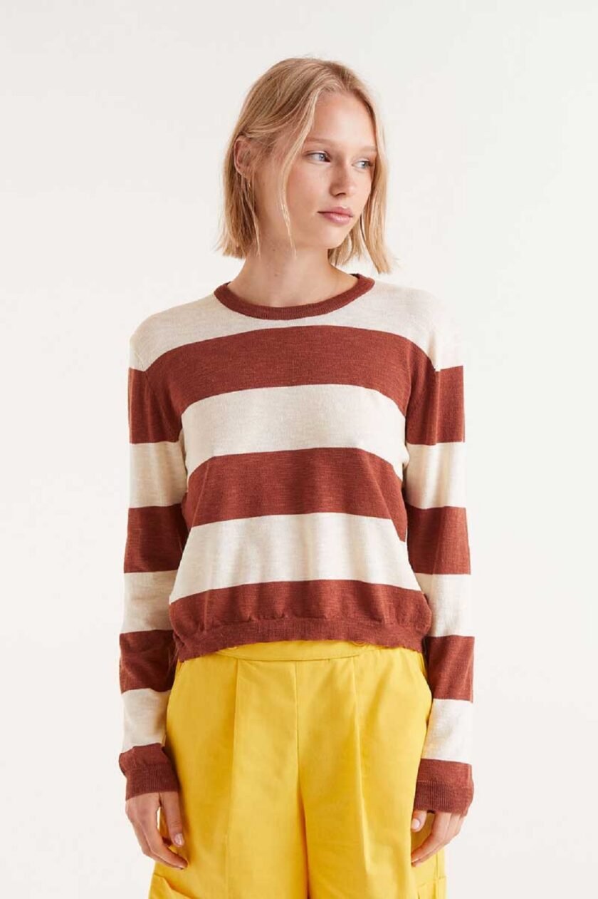 Jumper - Brown lovebyhands.gr