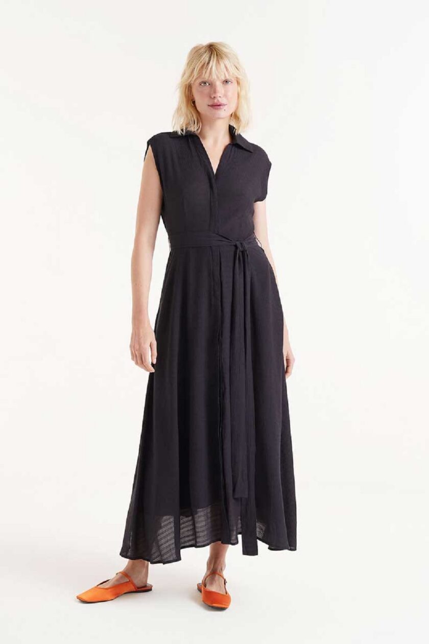 Black Long Dress lovebyhands.gr