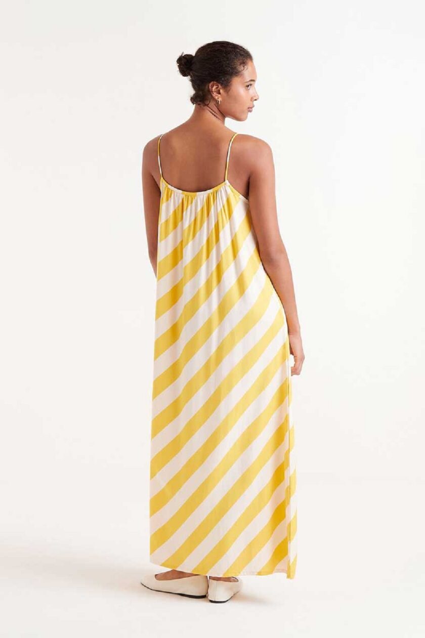 Lemon Pie Long Dress lovebyhands.gr