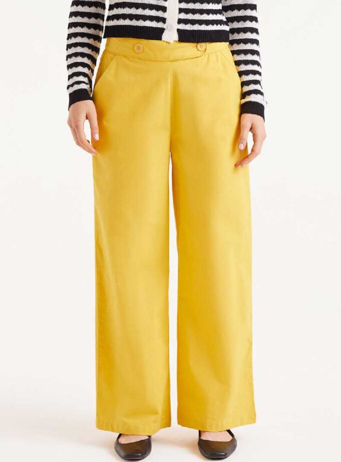 Yellow Trousers lovebyhands.gr