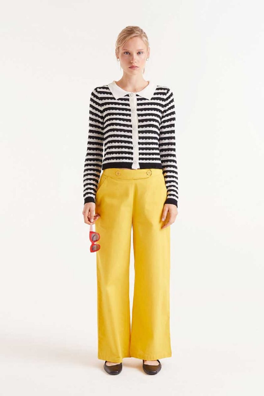 Yellow Trousers lovebyhands.gr