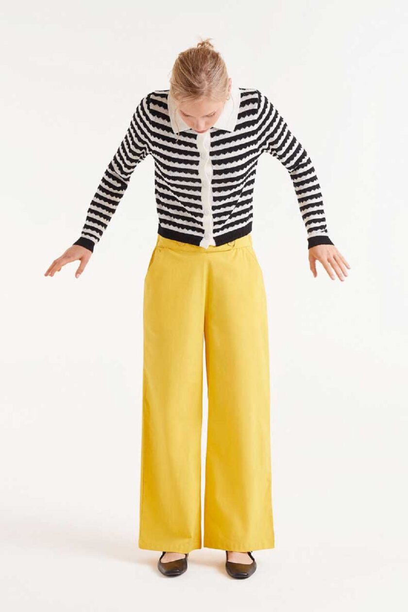 Yellow Trousers lovebyhands.gr