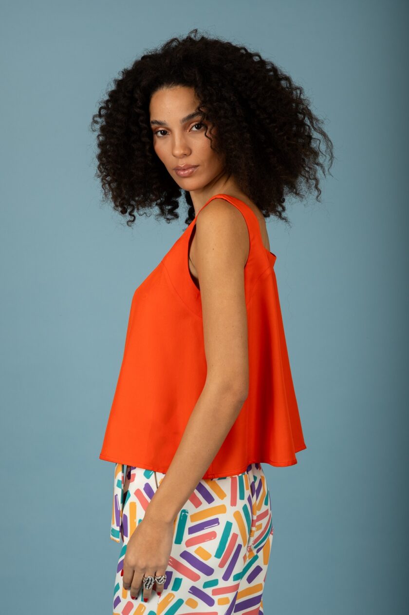 Erin top - Coral lovebyhands.gr