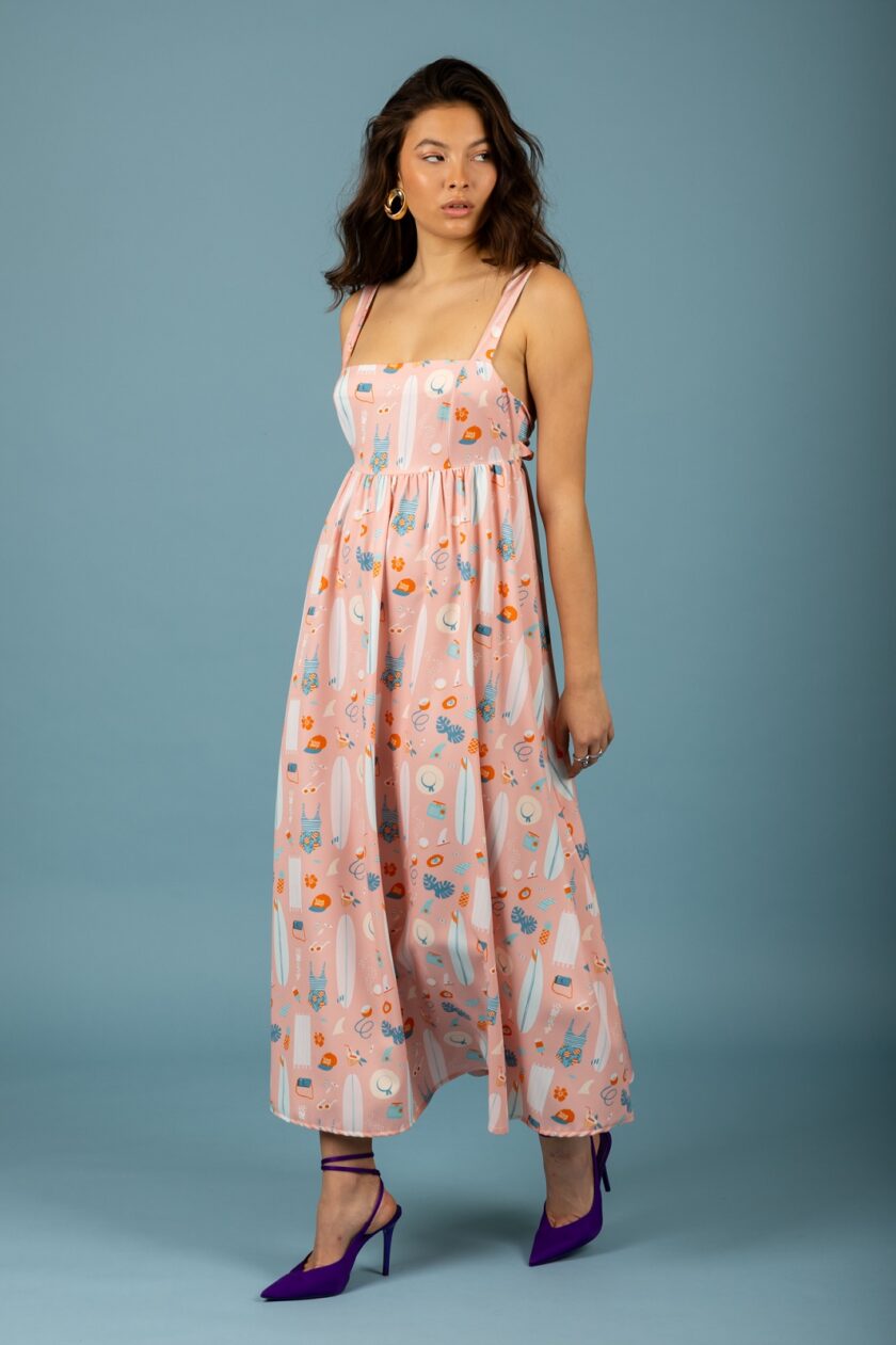 Maimiti open back dresss lovebyhands.gr