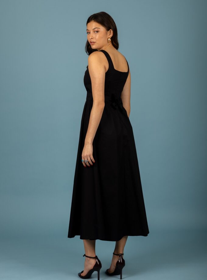 Fernando dress - Black lovebyhands.gr