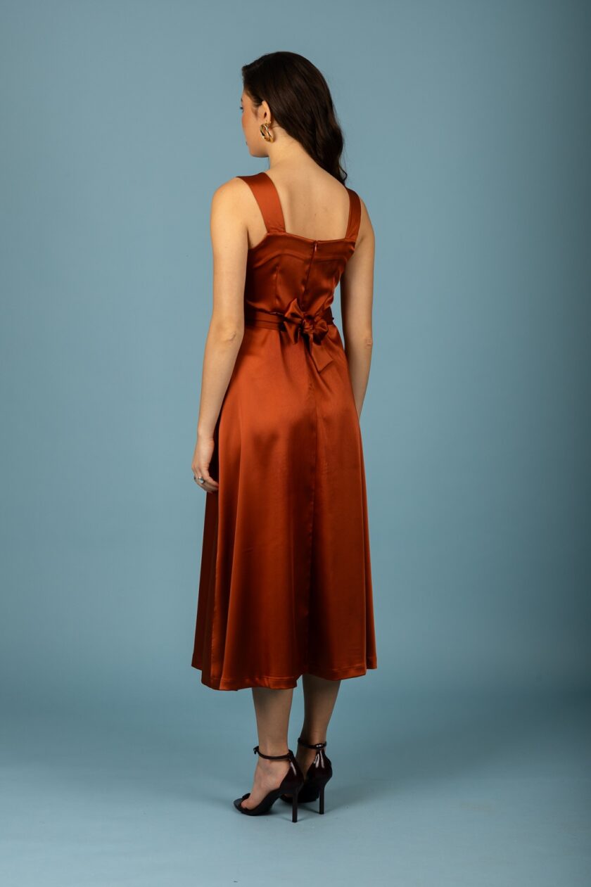 Luna dress - Rust lovebyhands.gr