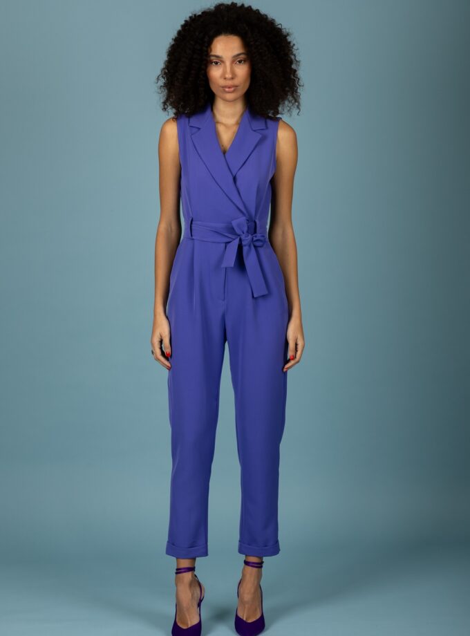 Connie jumpsuit - Purple lovebyhands.gr
