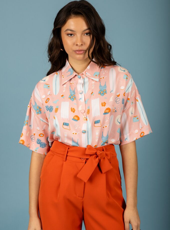Maimiti oversize shirt lovebyhands.gr