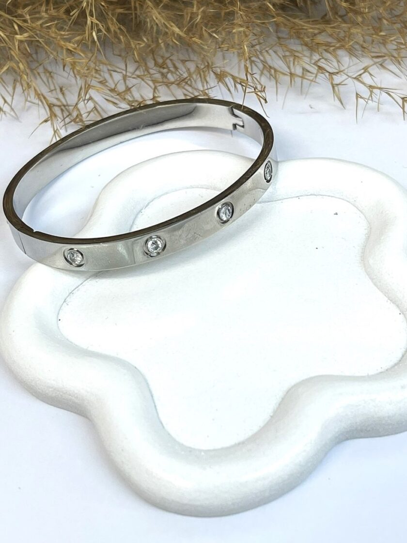 Elpis Cuff - Silver lovebyhands.gr