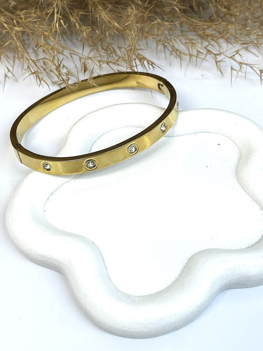 Elpis Cuff - Gold lovebyhands.gr