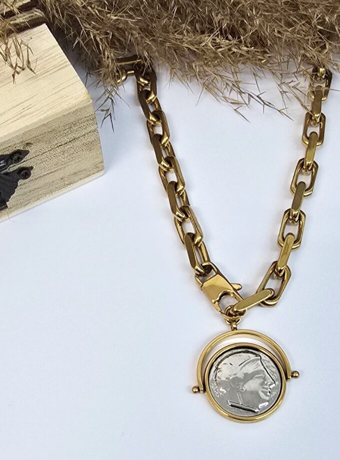 Double Necklace - Gold lovebyhands.gr