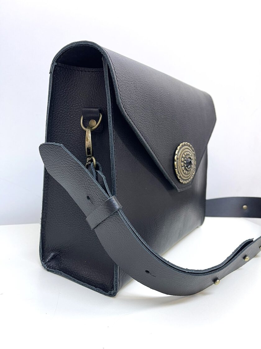 Danae Bag - Black & Bronze lovebyhands.gr