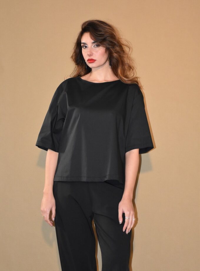 Basic Blouse - Black lovebyhands.gr