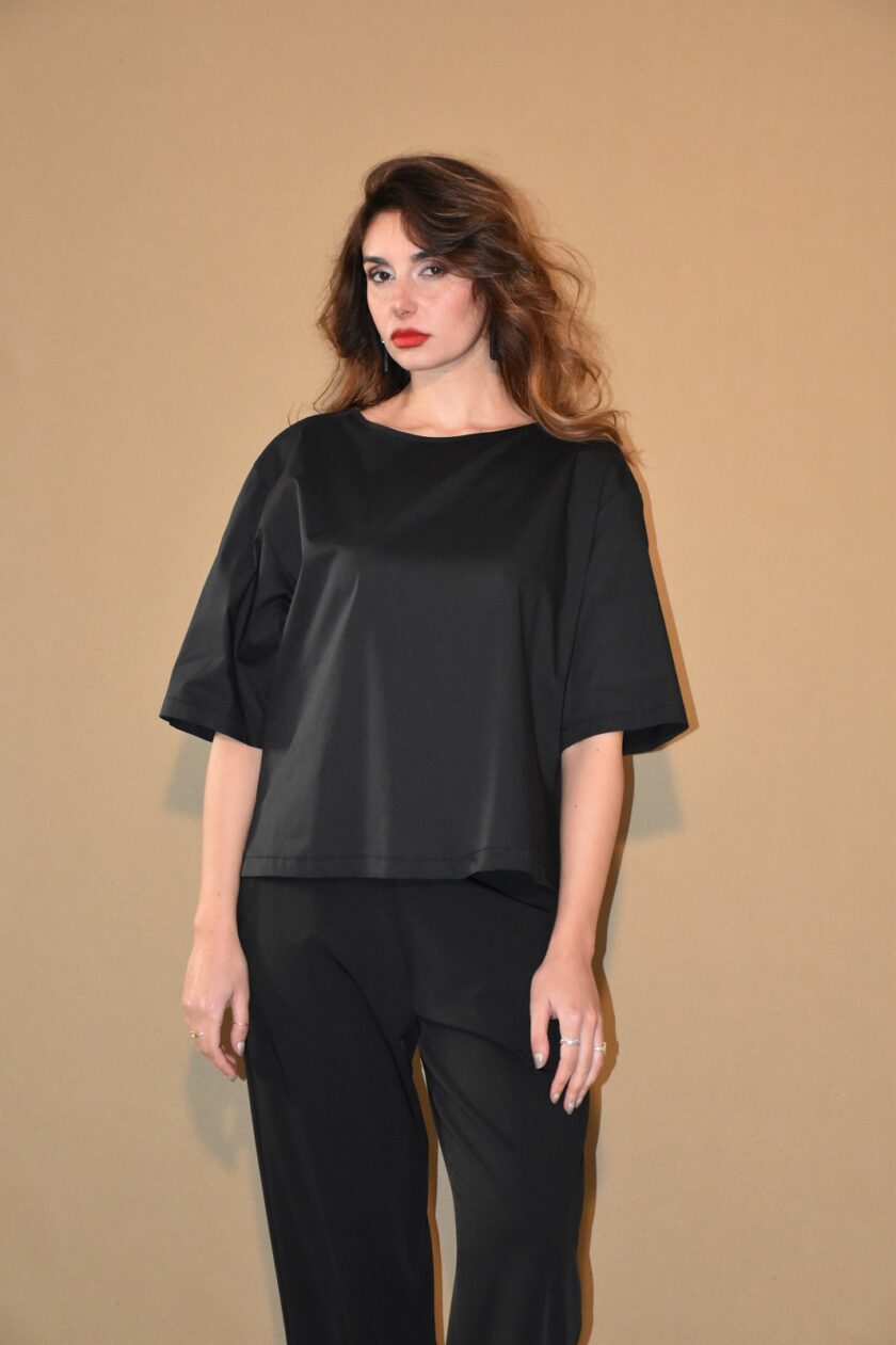 Basic Blouse - Black lovebyhands.gr