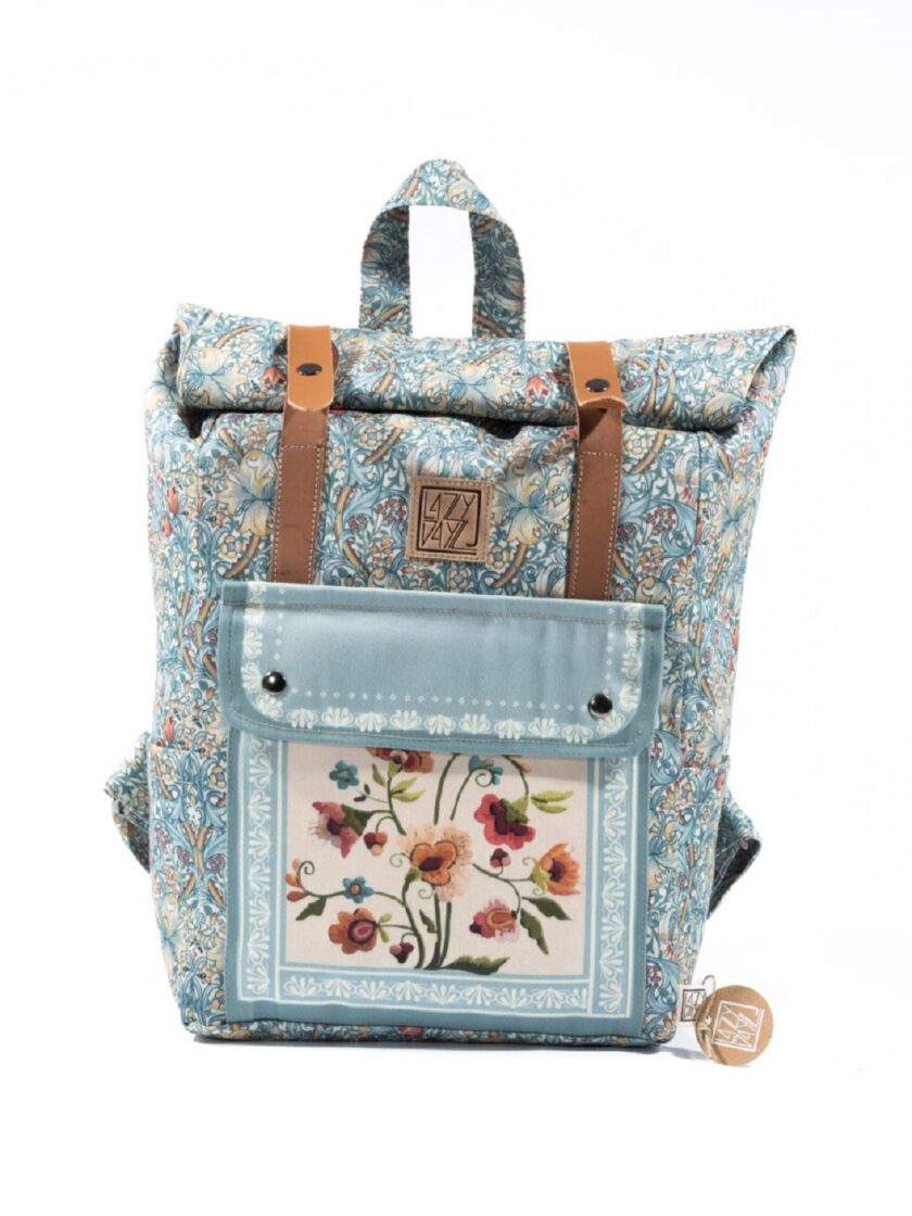 Backpack Ypatia Pansy lovebyhands.gr