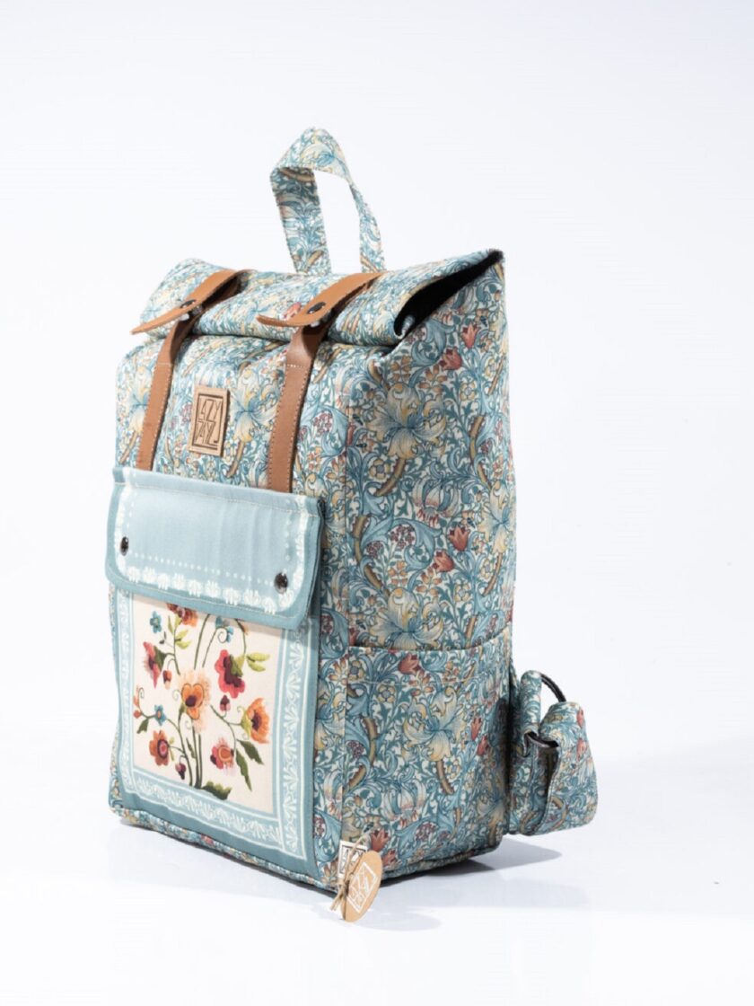 Backpack Ypatia Pansy lovebyhands.gr