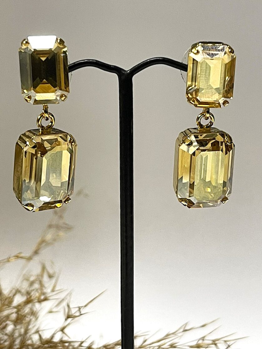 Iokasti Earrings - Gold lovebyhands.gr