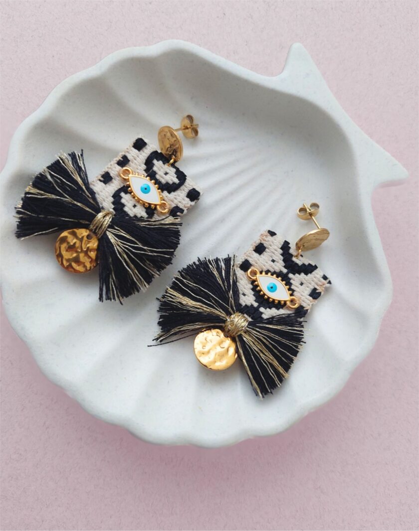 Mythos Earrings lovebyhands.gr