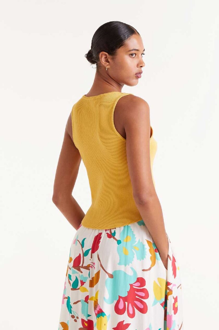 Yellow Top lovebyhands.gr