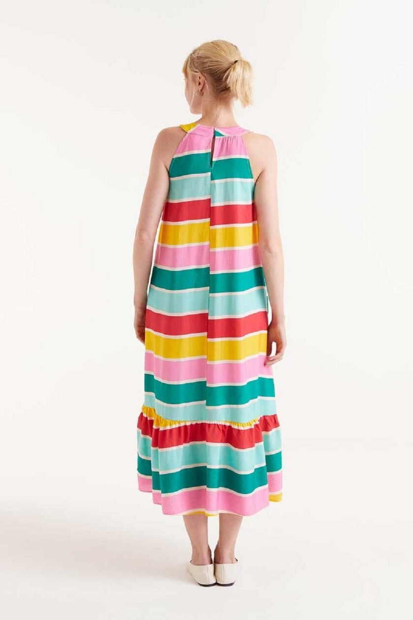 Colour Wave Long Dress lovebyhands.gr