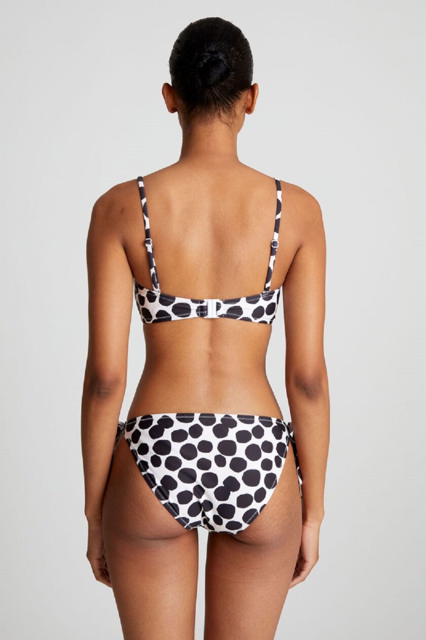Terrazzo print straight bikini top lovebyhands.gr