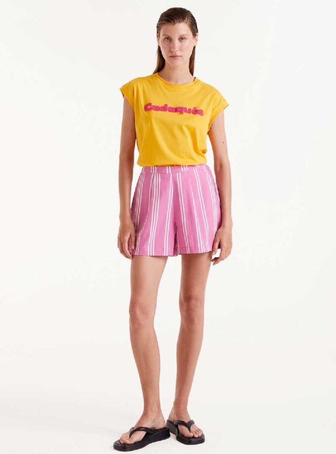 Pink Shorts lovebyhands.gr