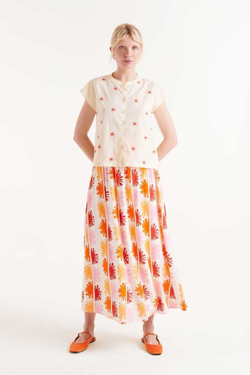 Yellow Sun Shirt lovebyhands.gr