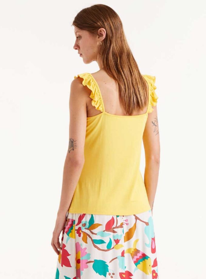 Yellow Top lovebyhands.gr