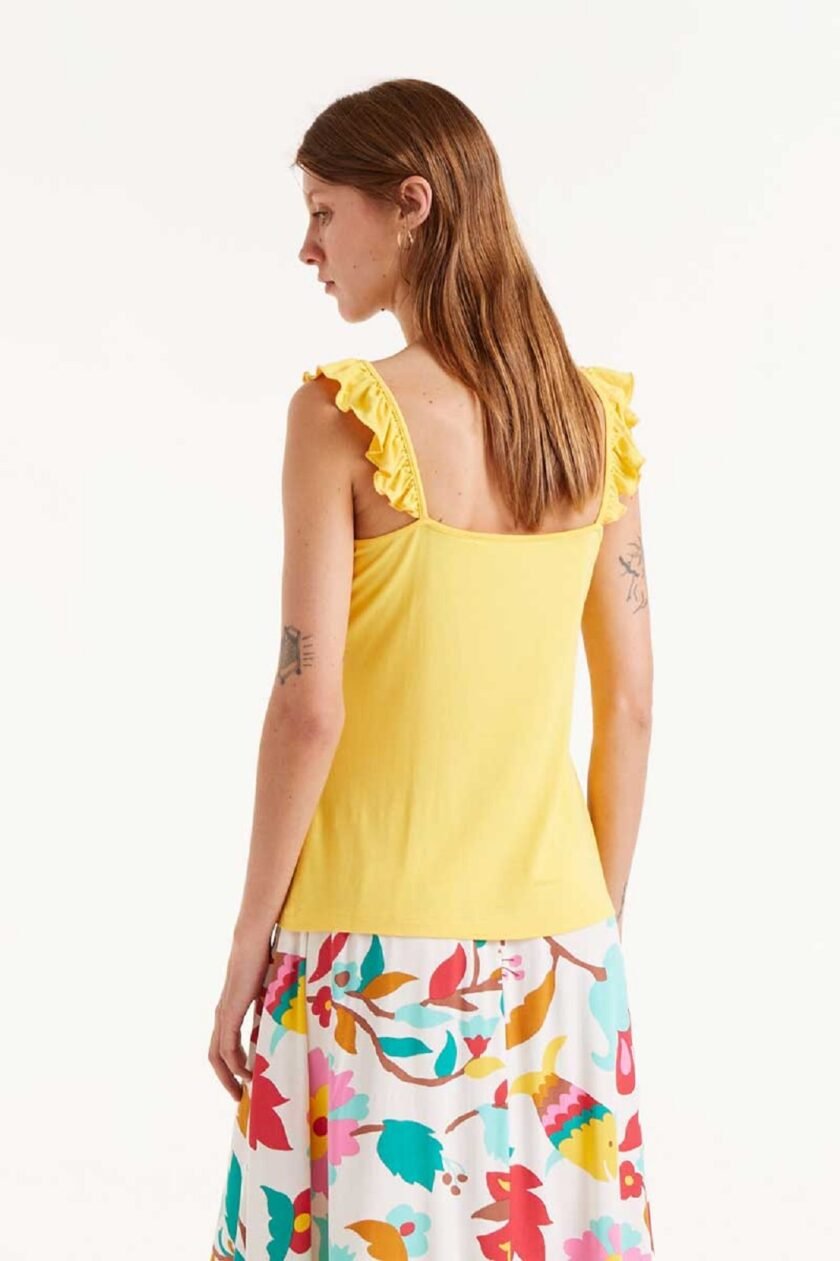 Yellow Top lovebyhands.gr
