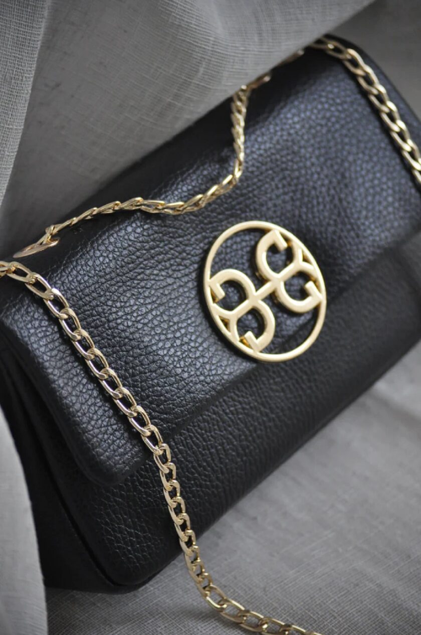 Carla Leather Bag - Black lovebyhands.gr