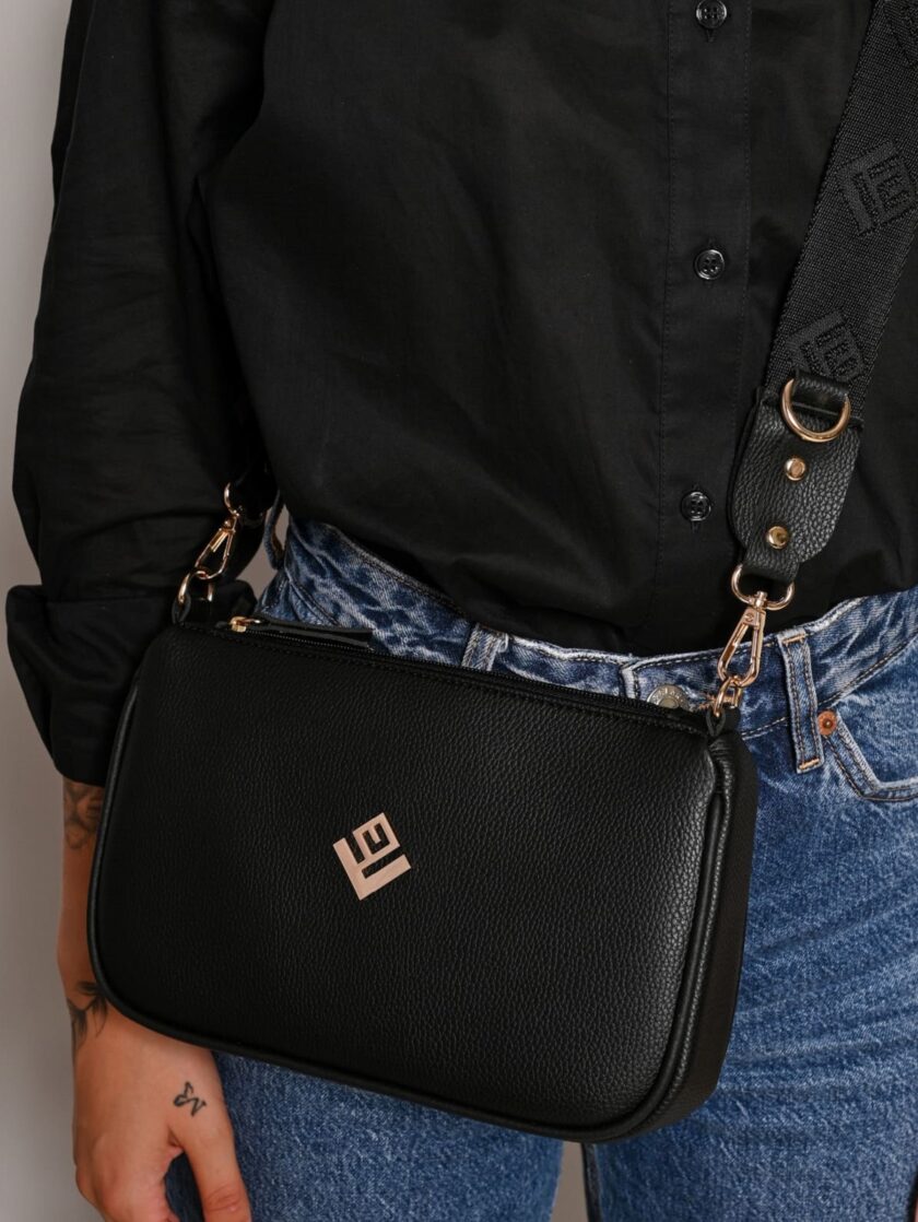 Caldera Large Asti Bag - Black lovebyhands.gr