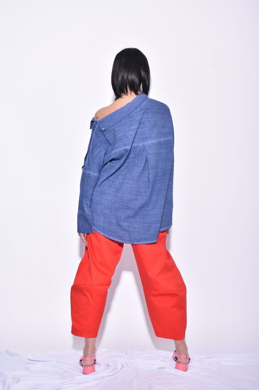 Elen Shirt - Blue With Stars lovebyhands.gr