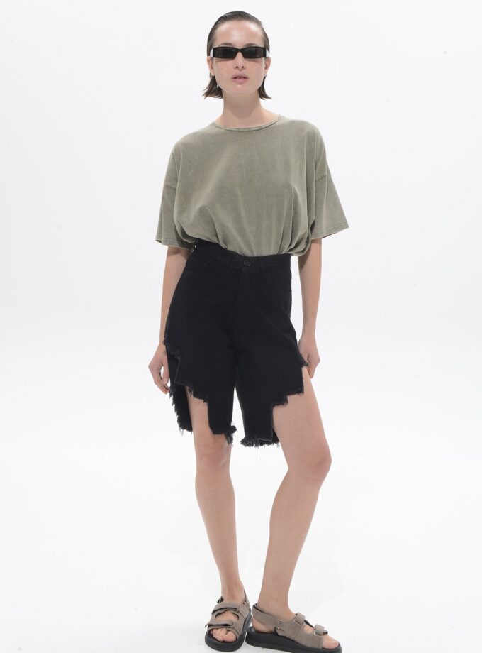 Irida T-Shirt Khaki lovebyhands.gr