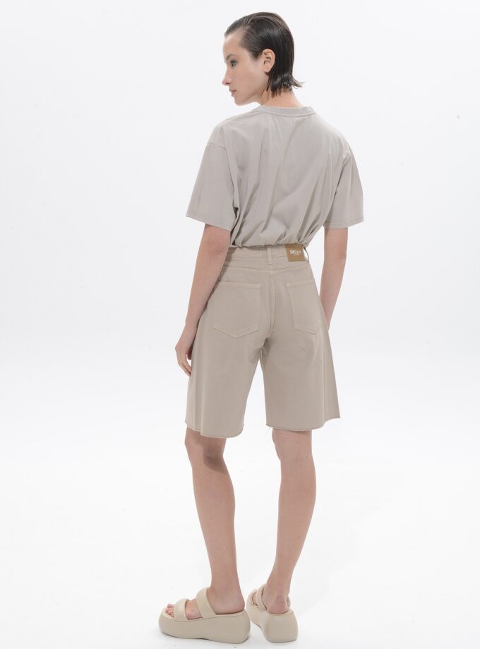 Irida T-Shirt Μπεζ lovebyhands.gr
